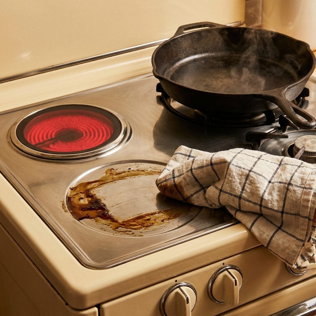Wipe the Stove After Every Use