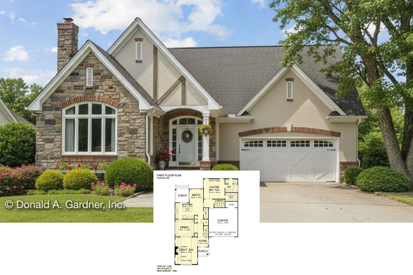 The Cleary 3-Bedroom Cottage House Plan with Main-Floor Primary (2,189 Sq. Ft. Floor Plan)