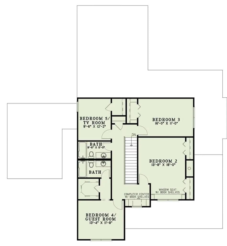 Floor Plan - Second Floor