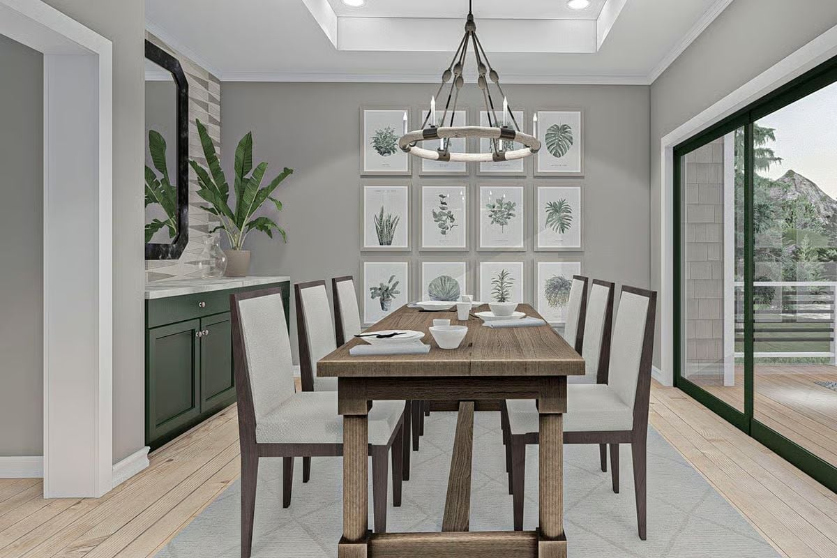 Botanical Prints, a Ring Chandelier, and Dining Chairs Worth Keeping Forever