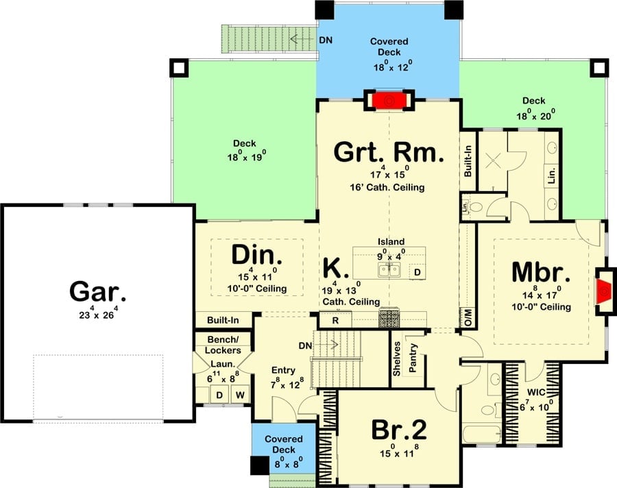 Floor Plan - Main Floor
