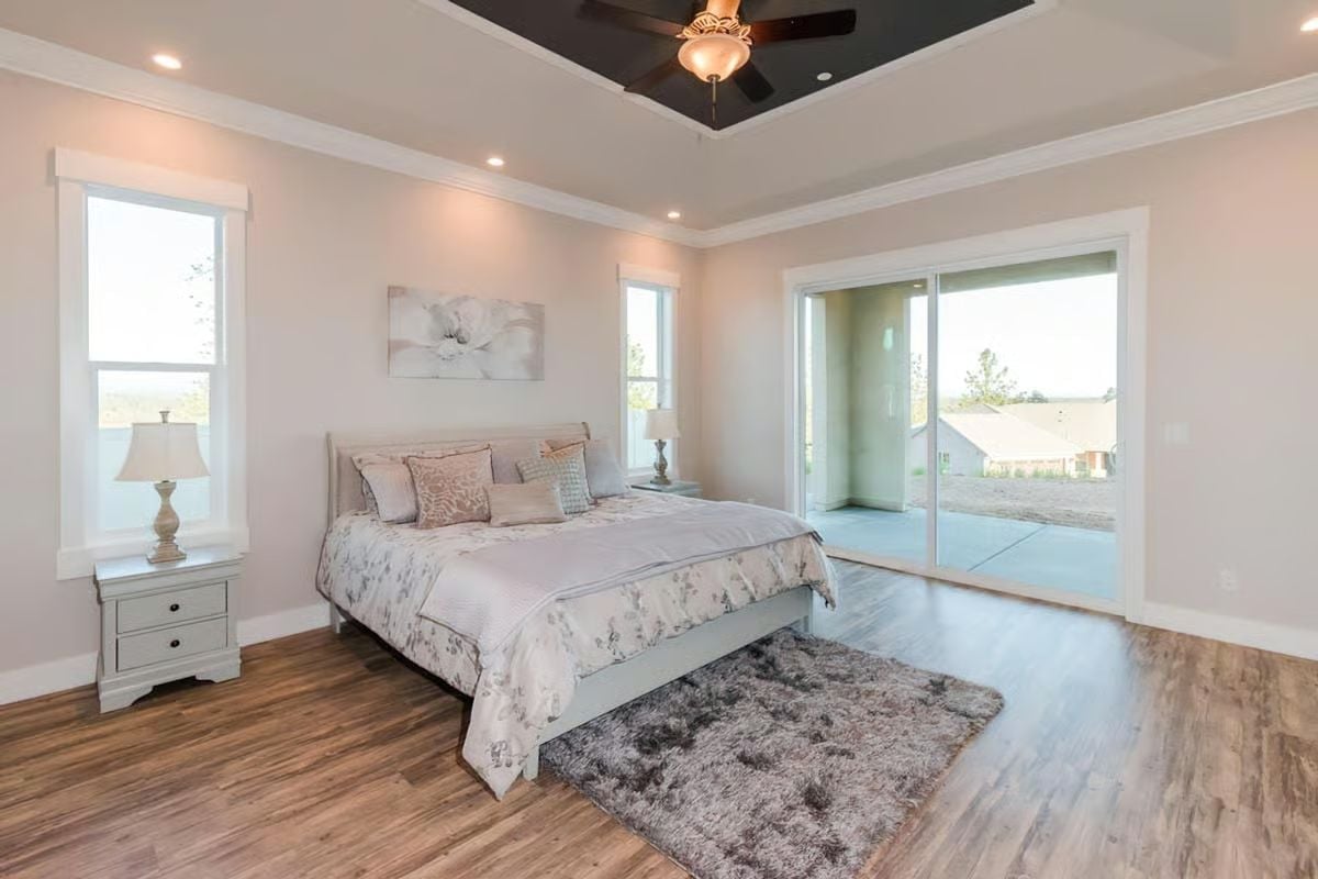 Sliding Glass Doors Off the Master Bedroom Change How Mornings Feel