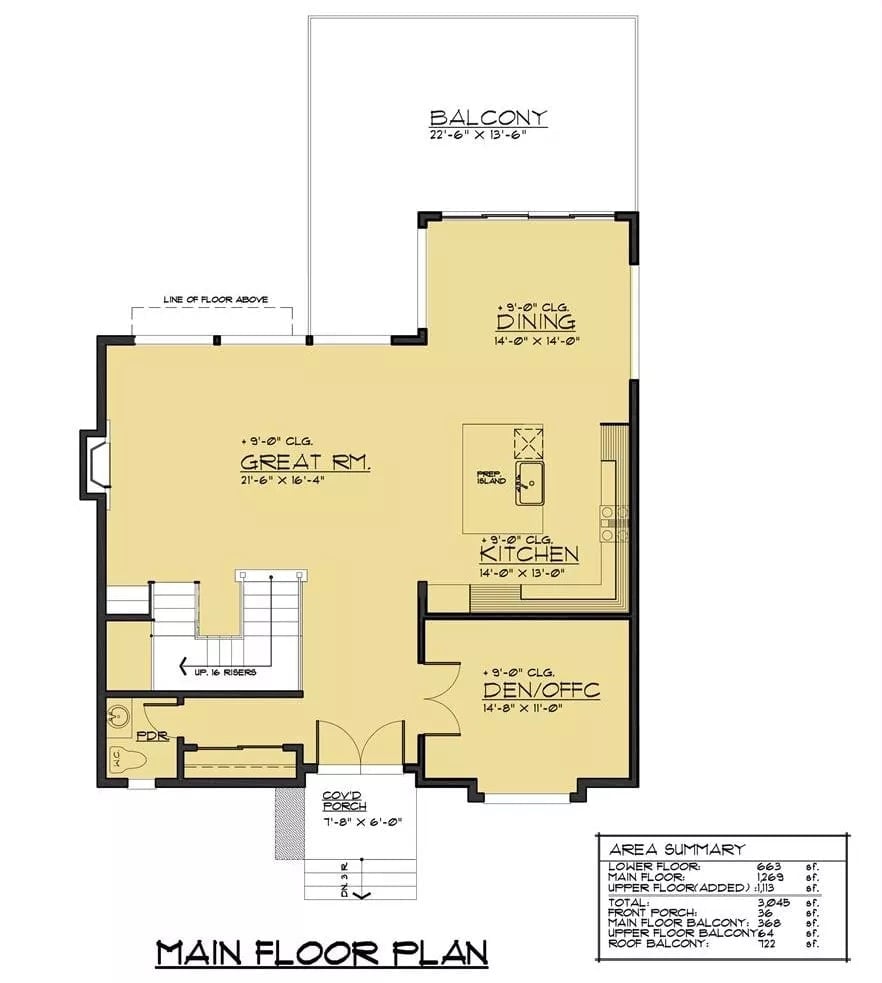 Floor Plan - Main Floor