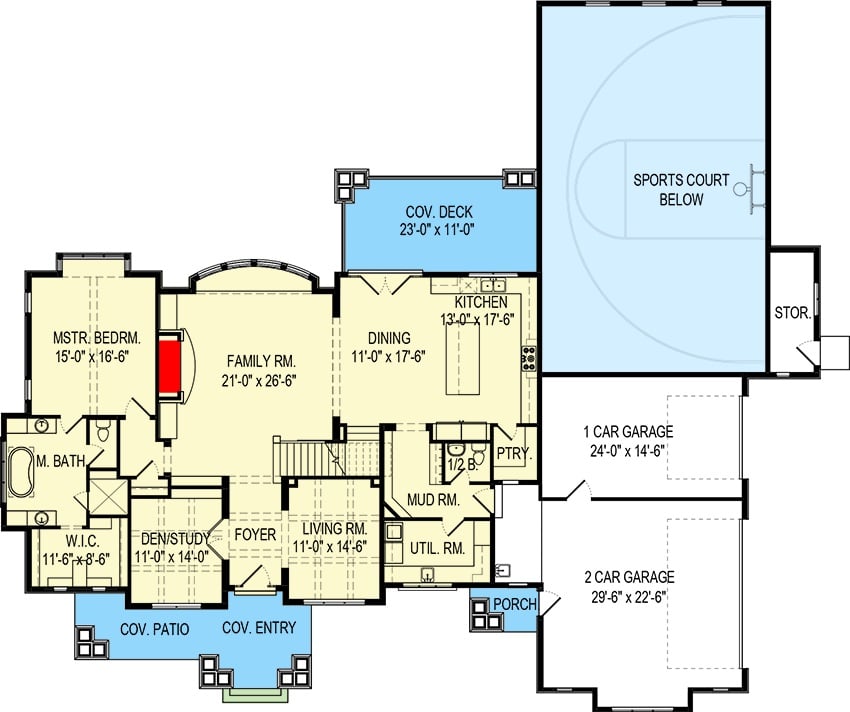 Floor Plan - Main Floor