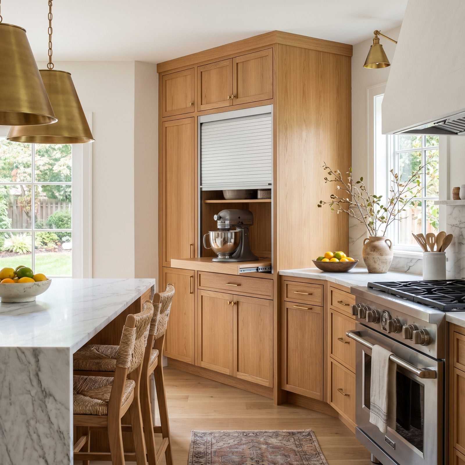 An Appliance Garage That Actually Stays Accessible