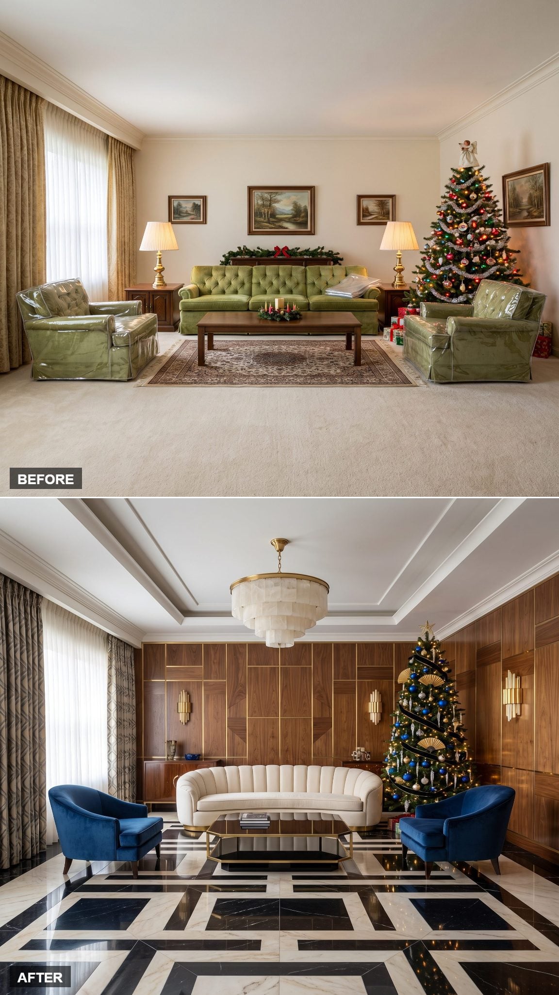 Art Deco Revival, Christmas Edition
