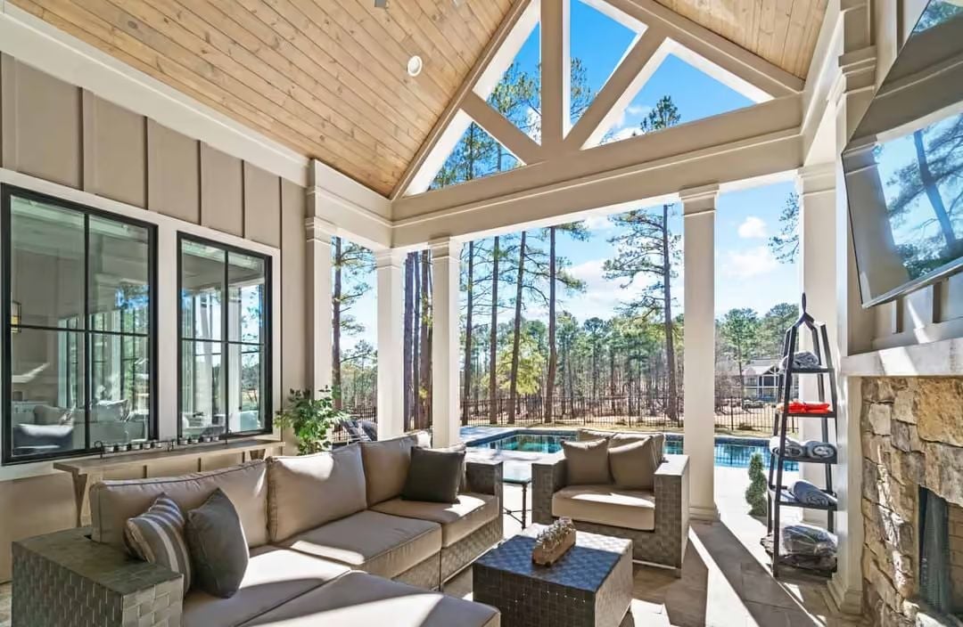 Covered Porches That Look This Good Are Earned, Not Bought