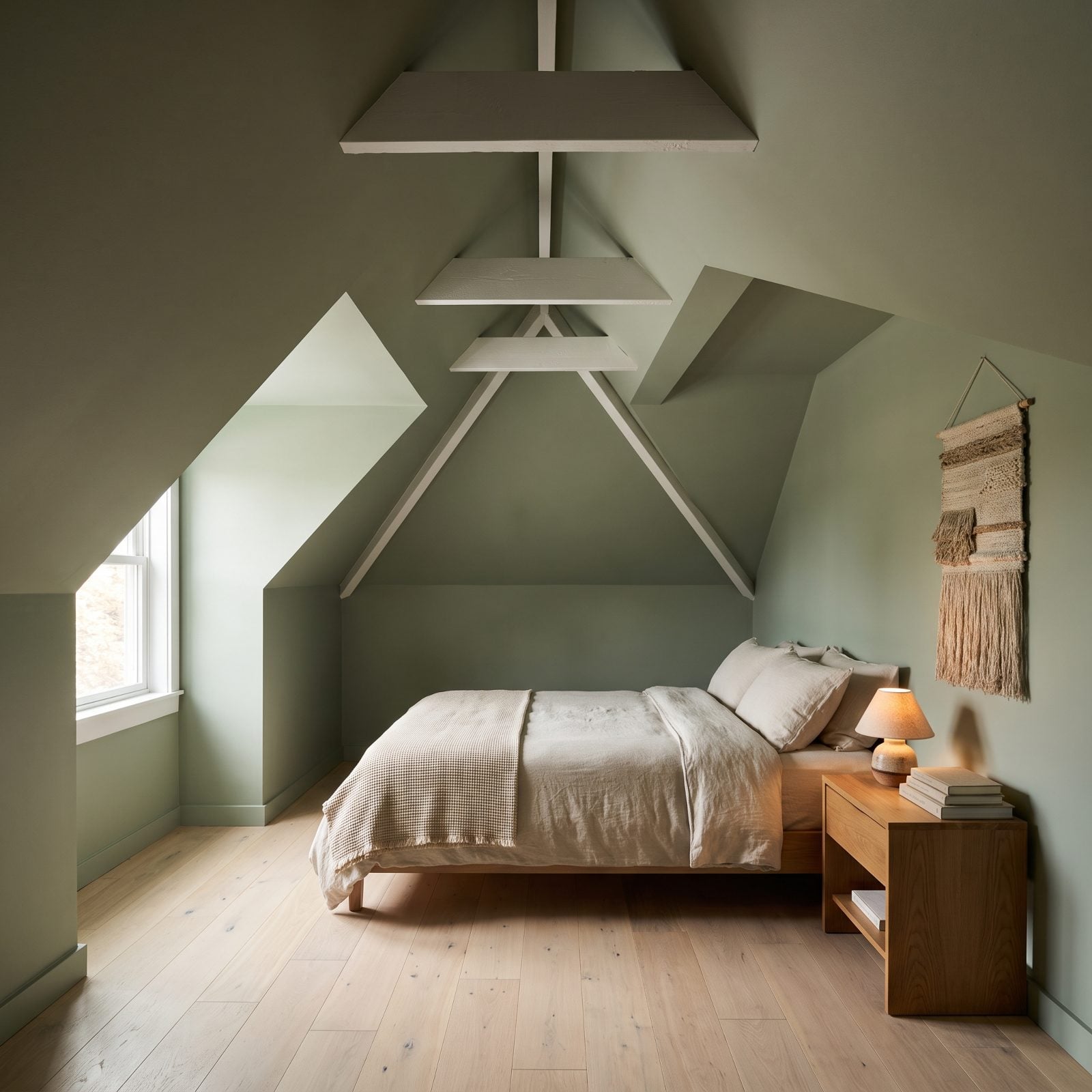 Attic Bedrooms That Look Dramatic and Live Small