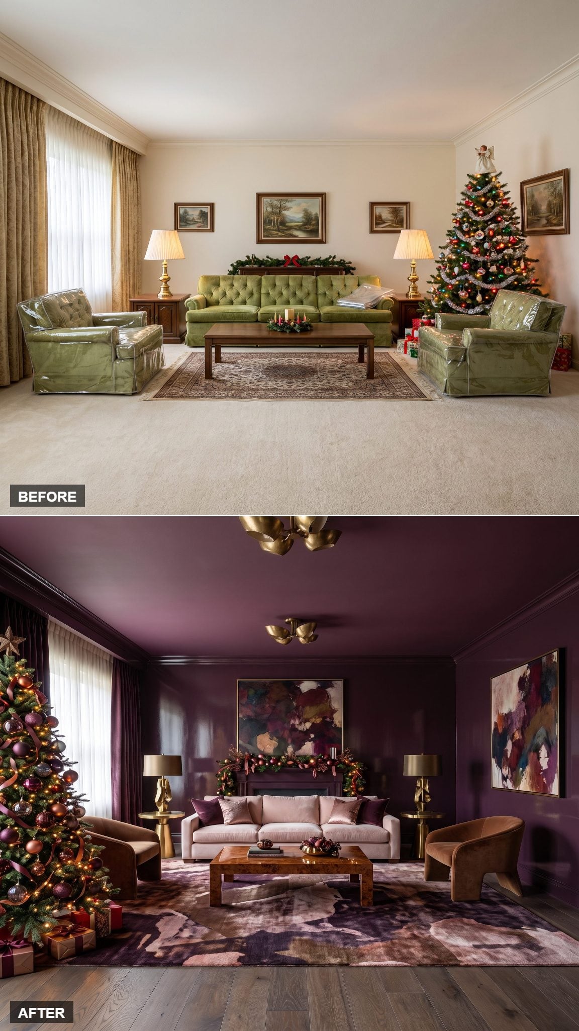The Aubergine Jewel Box That Actually Earns Christmas