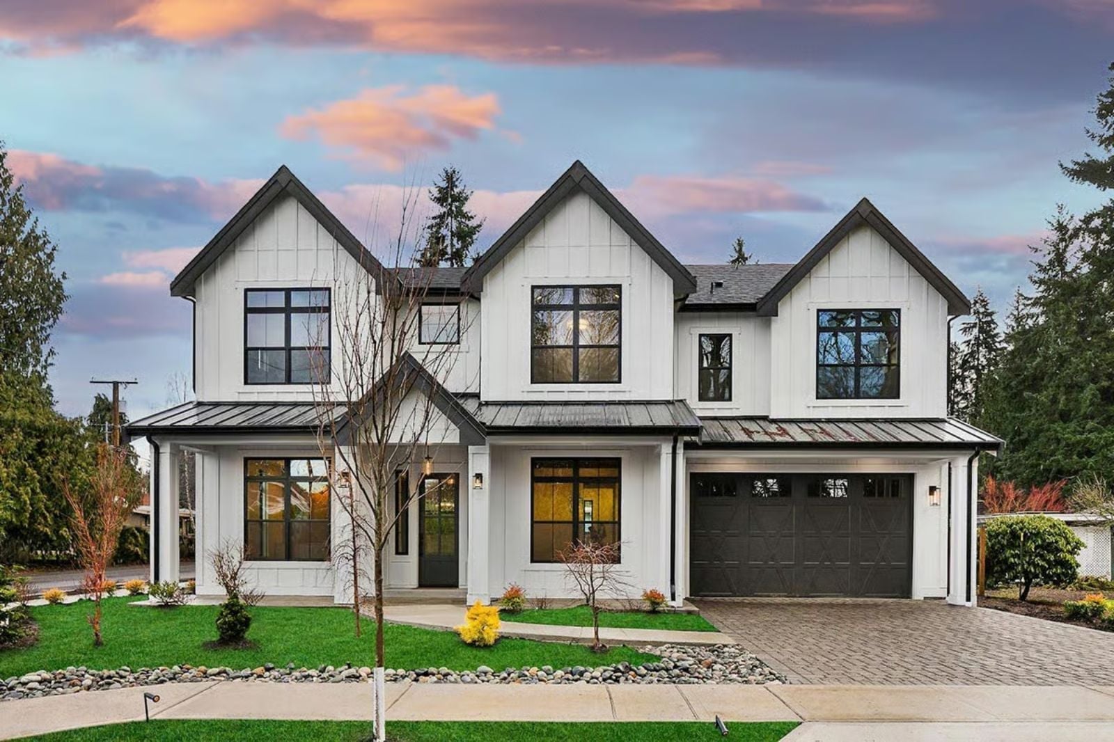 Aveline 5-Bedroom New American Farmhouse with 3-Car Tandem Garage Designed for Families Who Always End Up Hosting Holidays (Floor Plan)