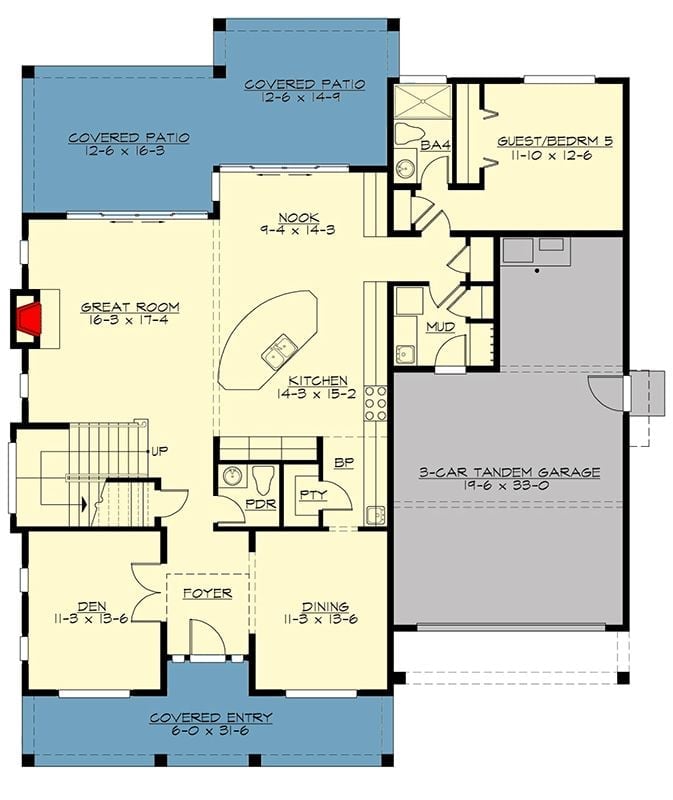 Floor Plan - Main Floor