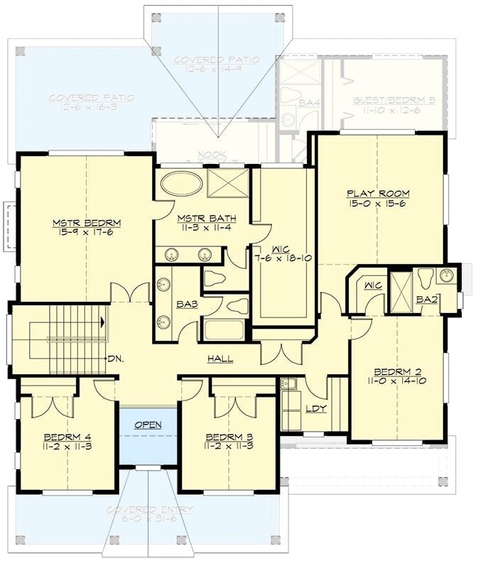 Floor Plan - Second Floor
