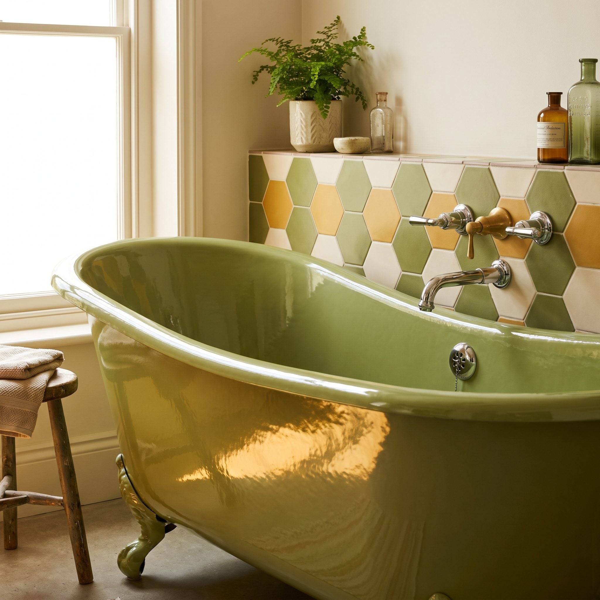 The Avocado-Green Bathtub That Started It All: About $90 in 1972