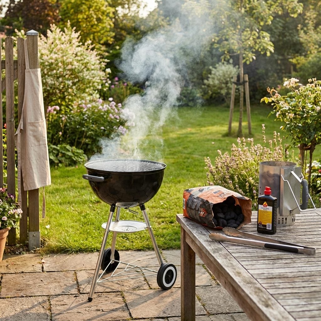 The Backyard Charcoal Grill and the Ritual of the Weekend Cookout
