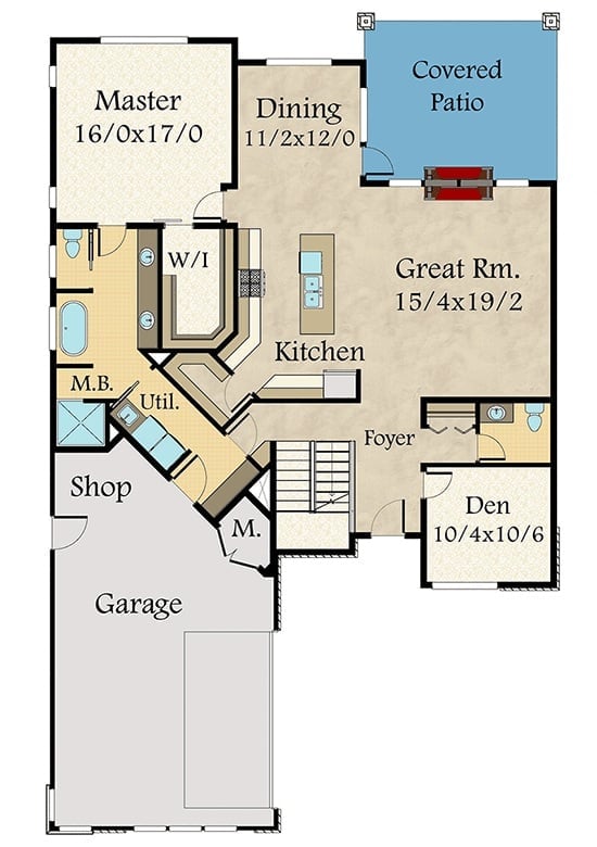 Floor Plan - Main Floor
