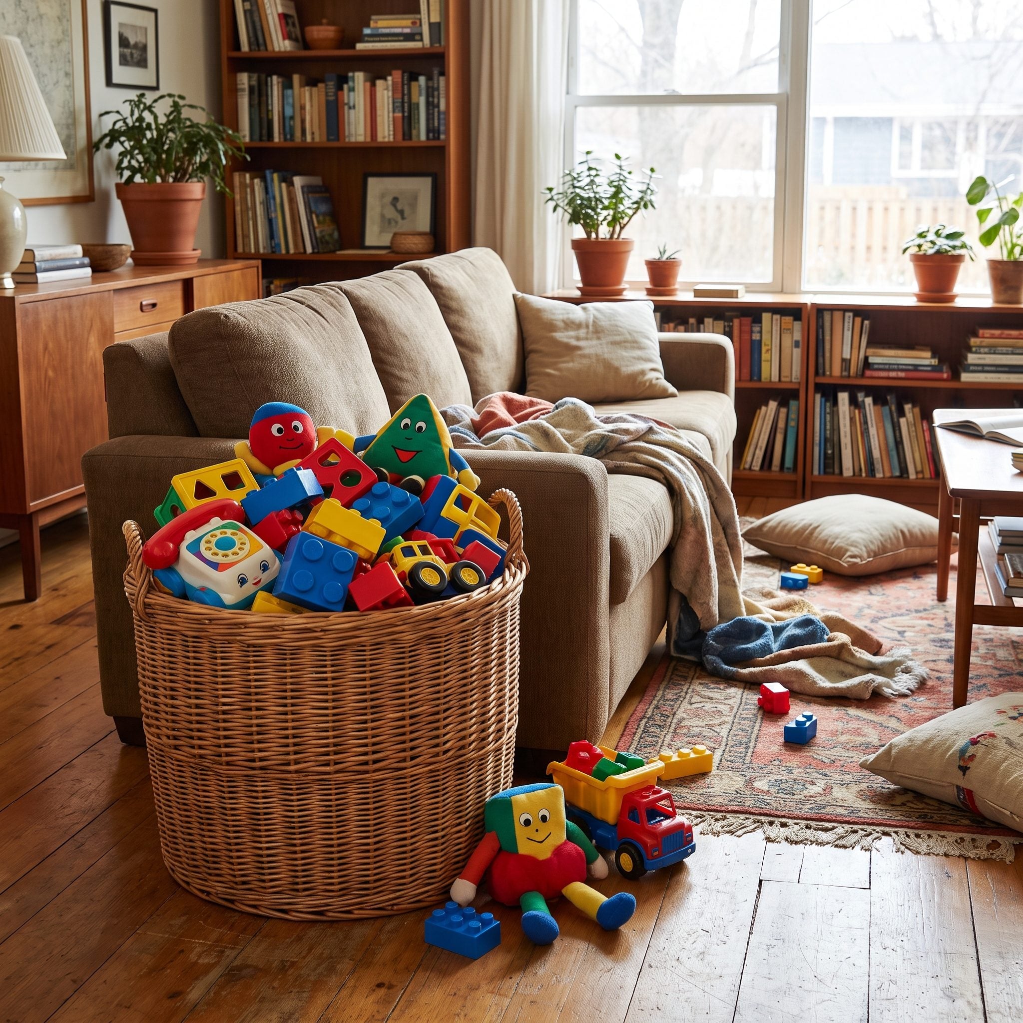 The Basket of Toys That Proved Children Were Allowed to Live There