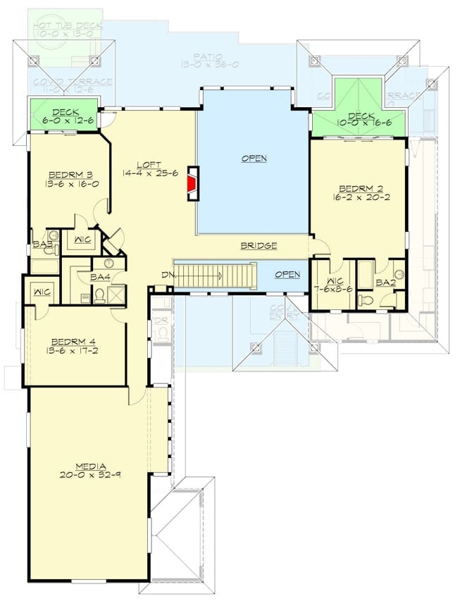 Floor Plan - Second Floor