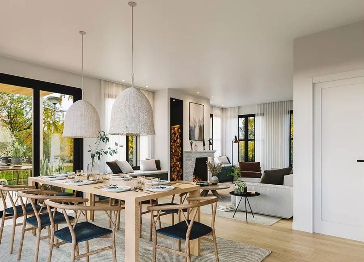Wicker Pendants and Wishbone Chairs That Know Exactly What They're Doing