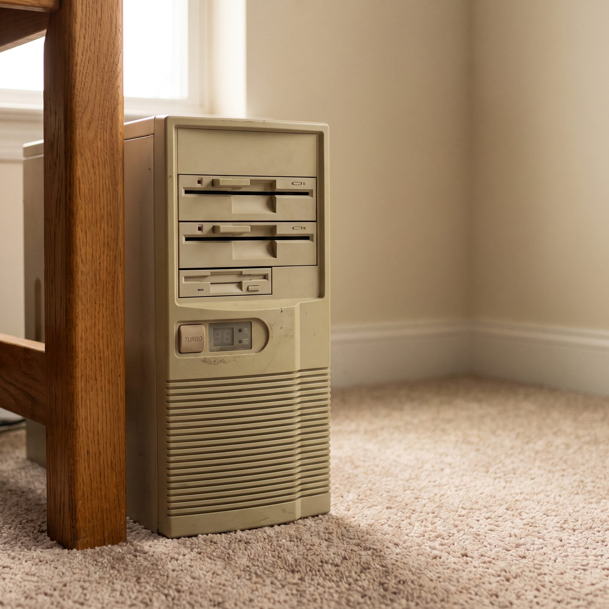 The Beige Desktop Tower That Ate a Serious Chunk of the Budget