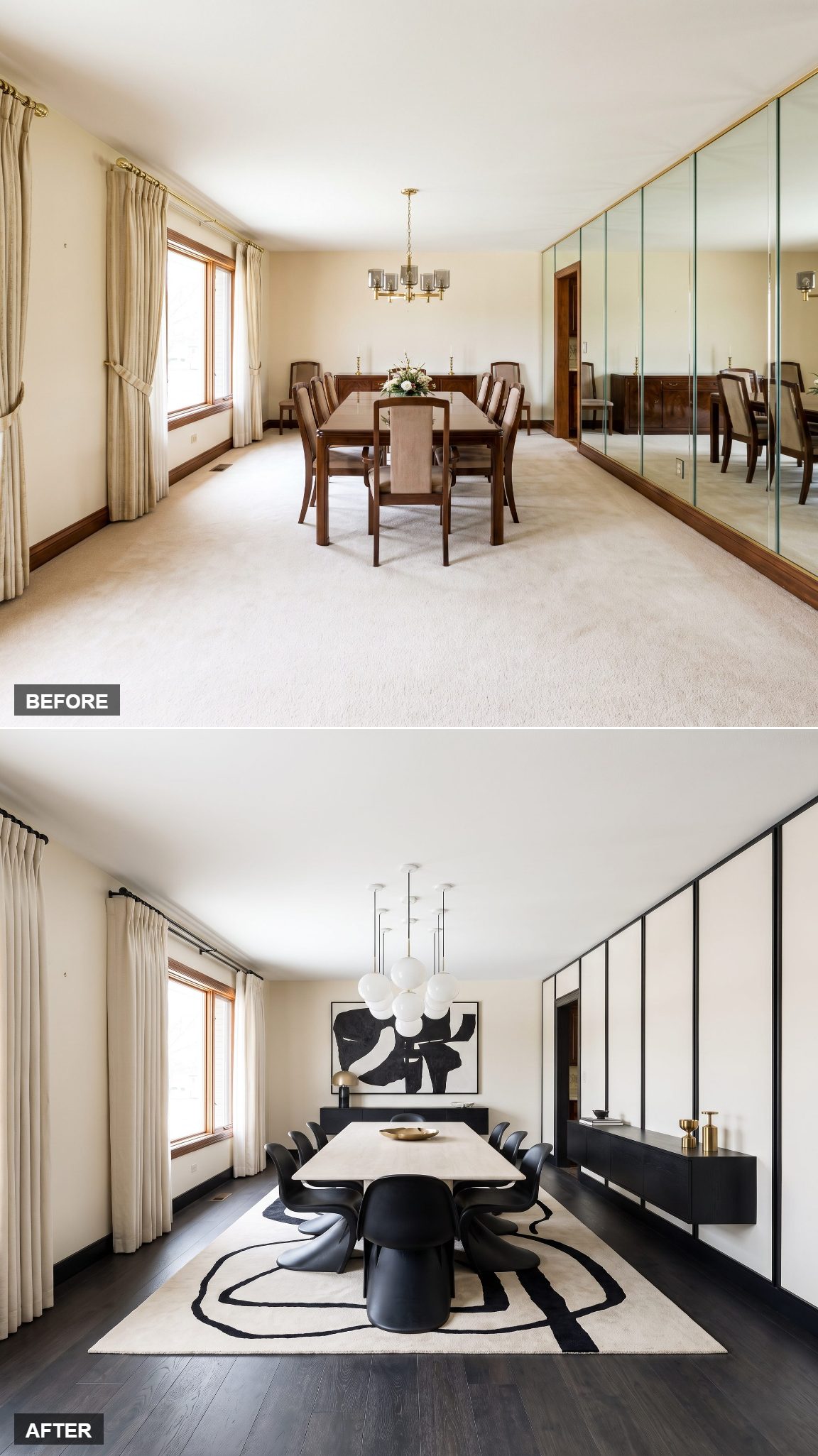 Black-and-Ivory Graphic Luxe