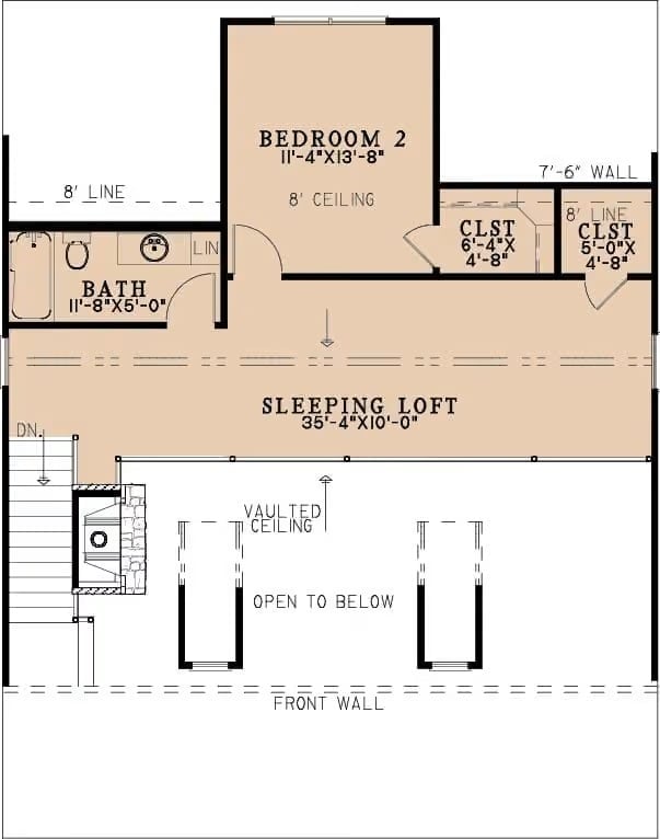 Floor Plan - Second Floor