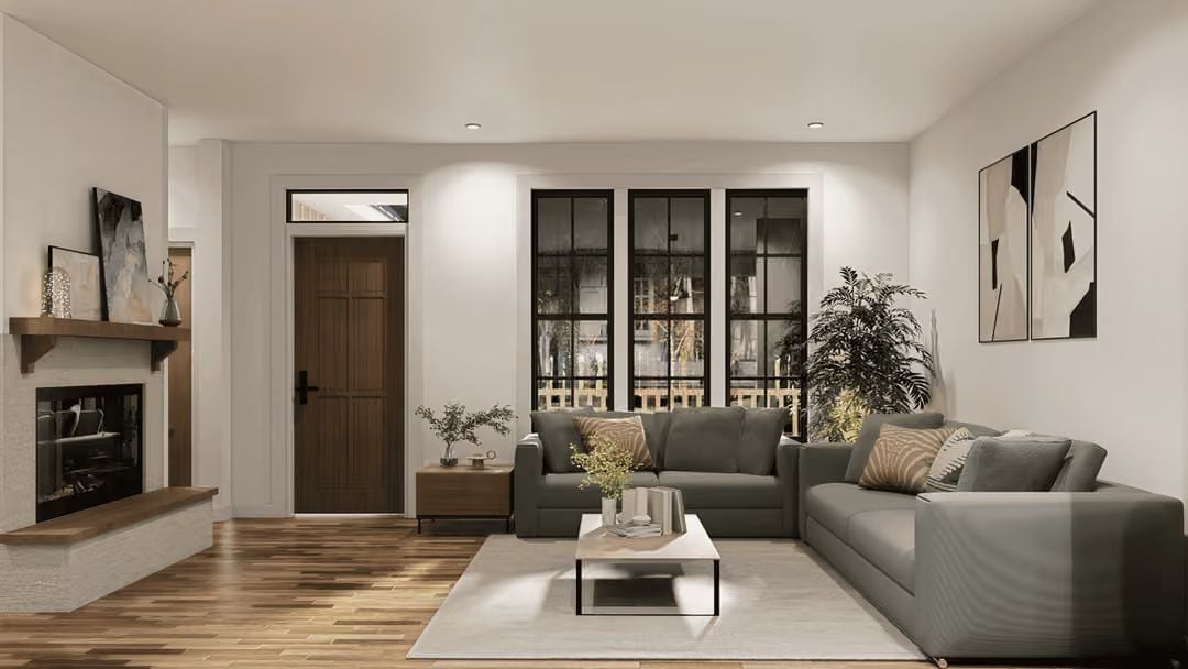 Warm Neutrals and Steel-Framed Windows That Actually Pull Their Weight