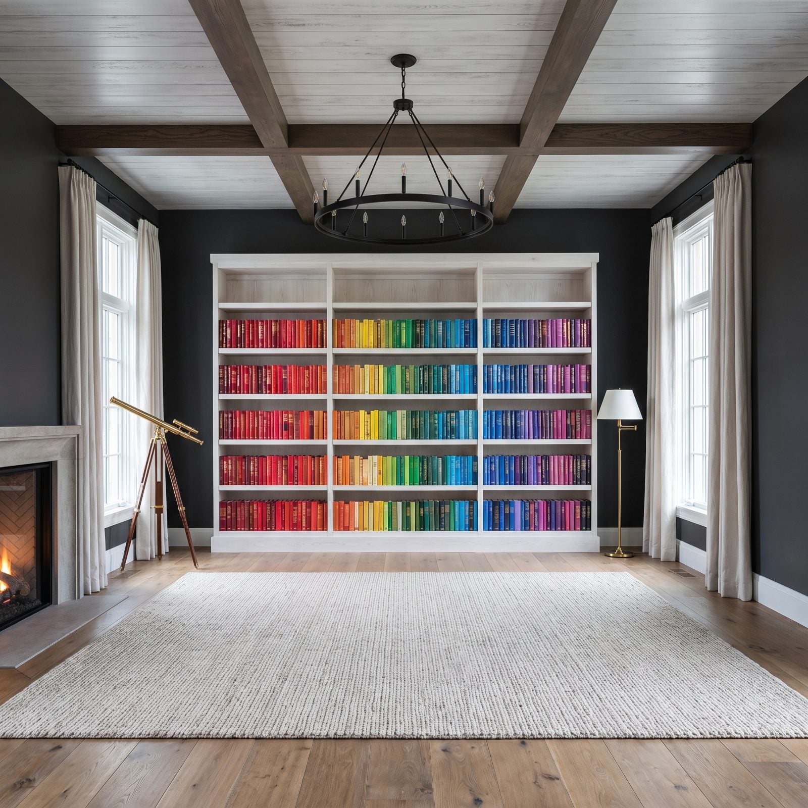 The Books Look Read, Not Bought by the Yard