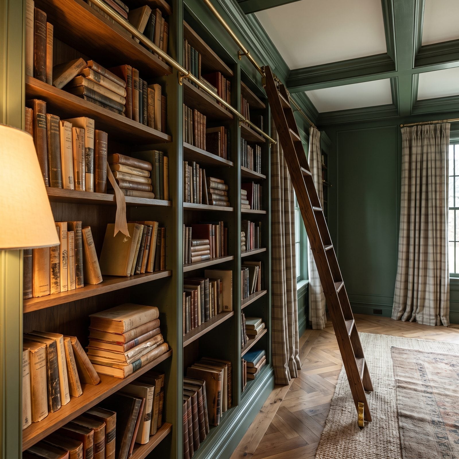 The Books Look Read, Not Bought by the Yard