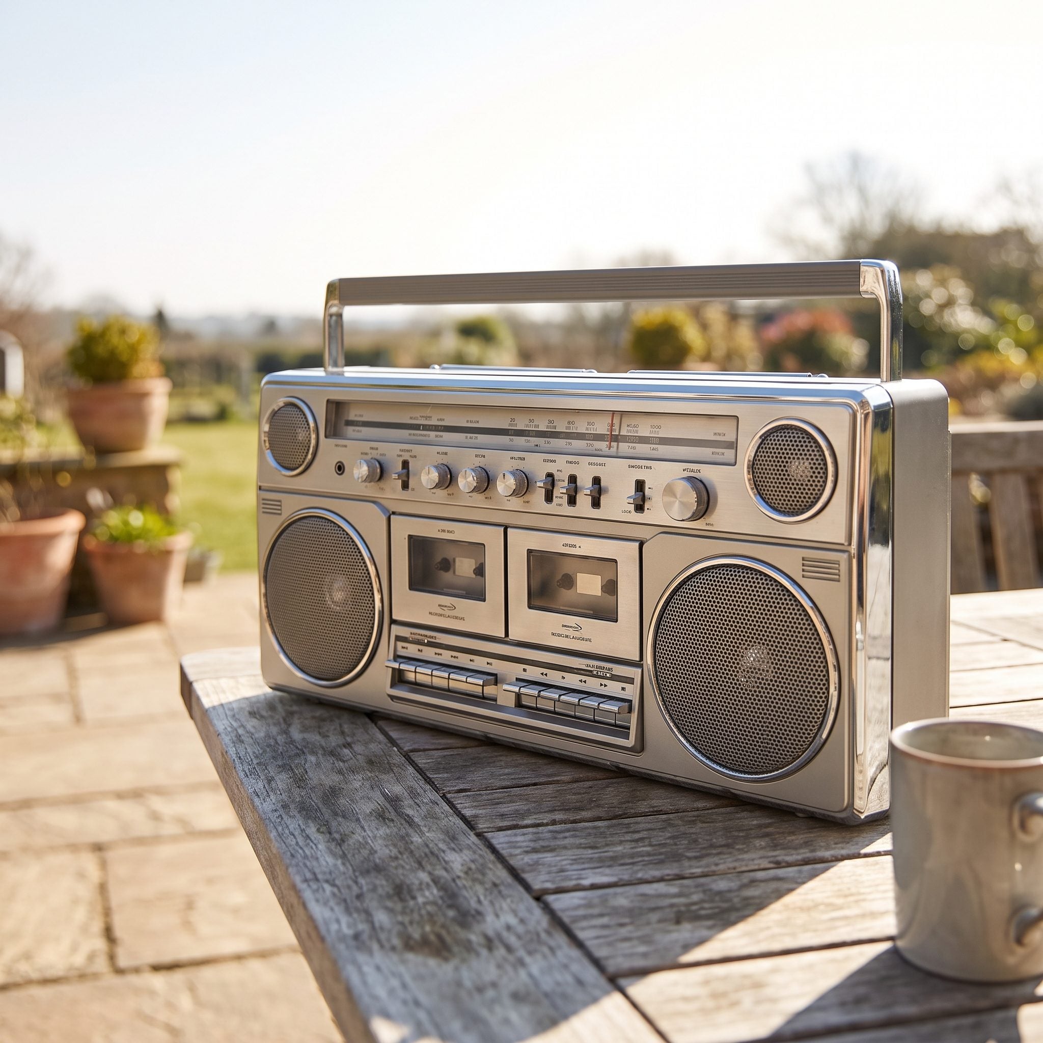 1980s boombox soundtrack, borrowed free or costing $40 to $80 new