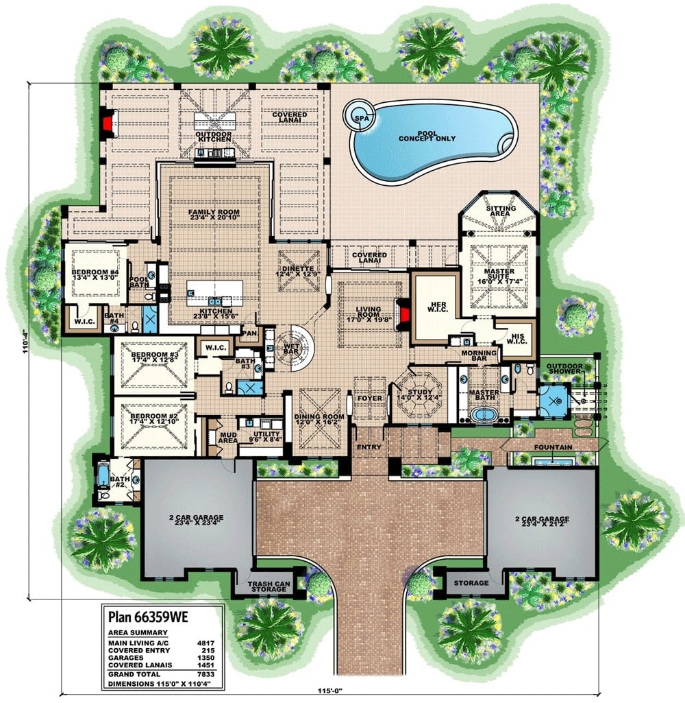 Floor Plan - Main Level