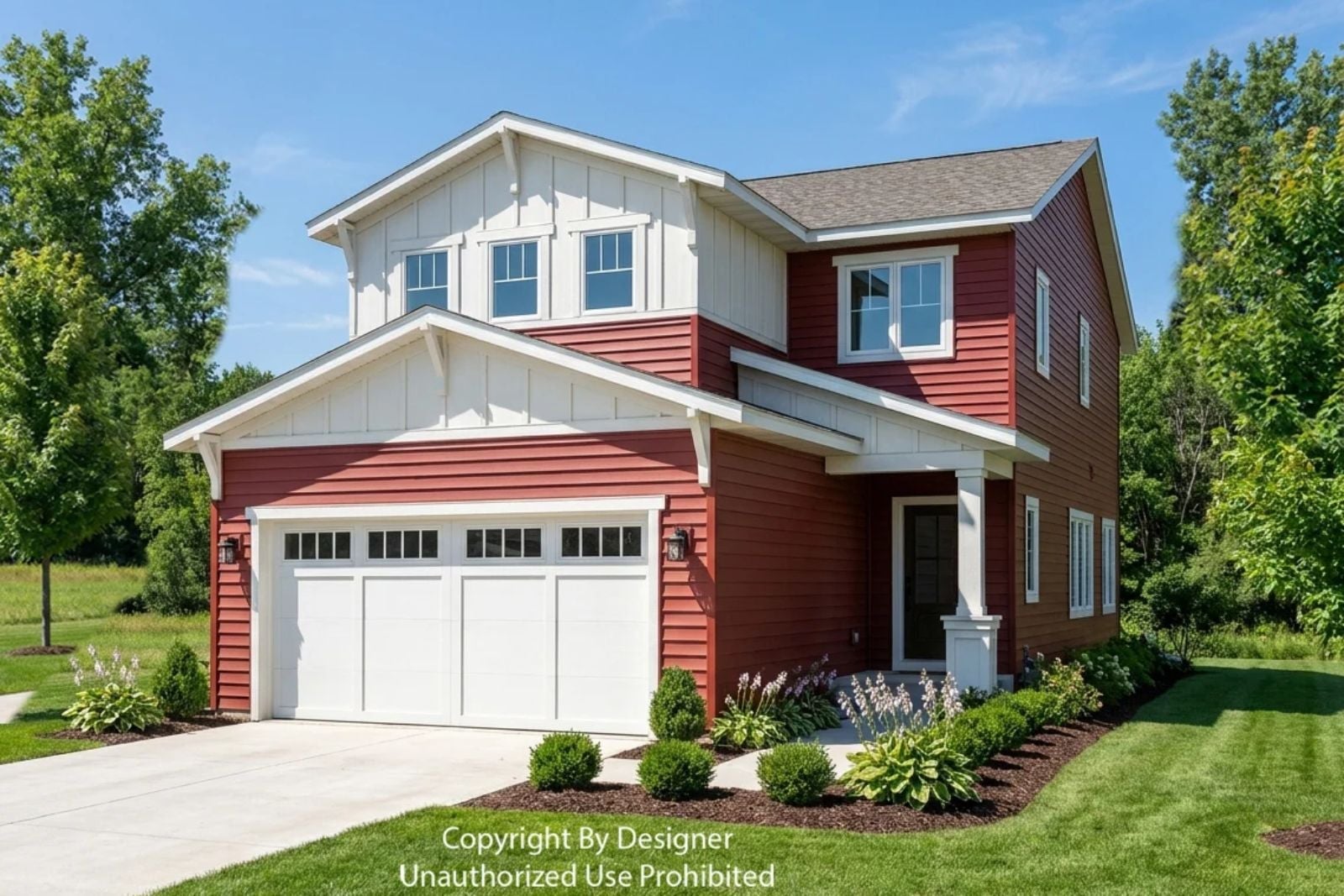 Braeburn 3-Bedroom Modern Farmhouse with Loft Designed for Families Who Outgrew Their Starter Home Three Years Ago (Floor Plan)