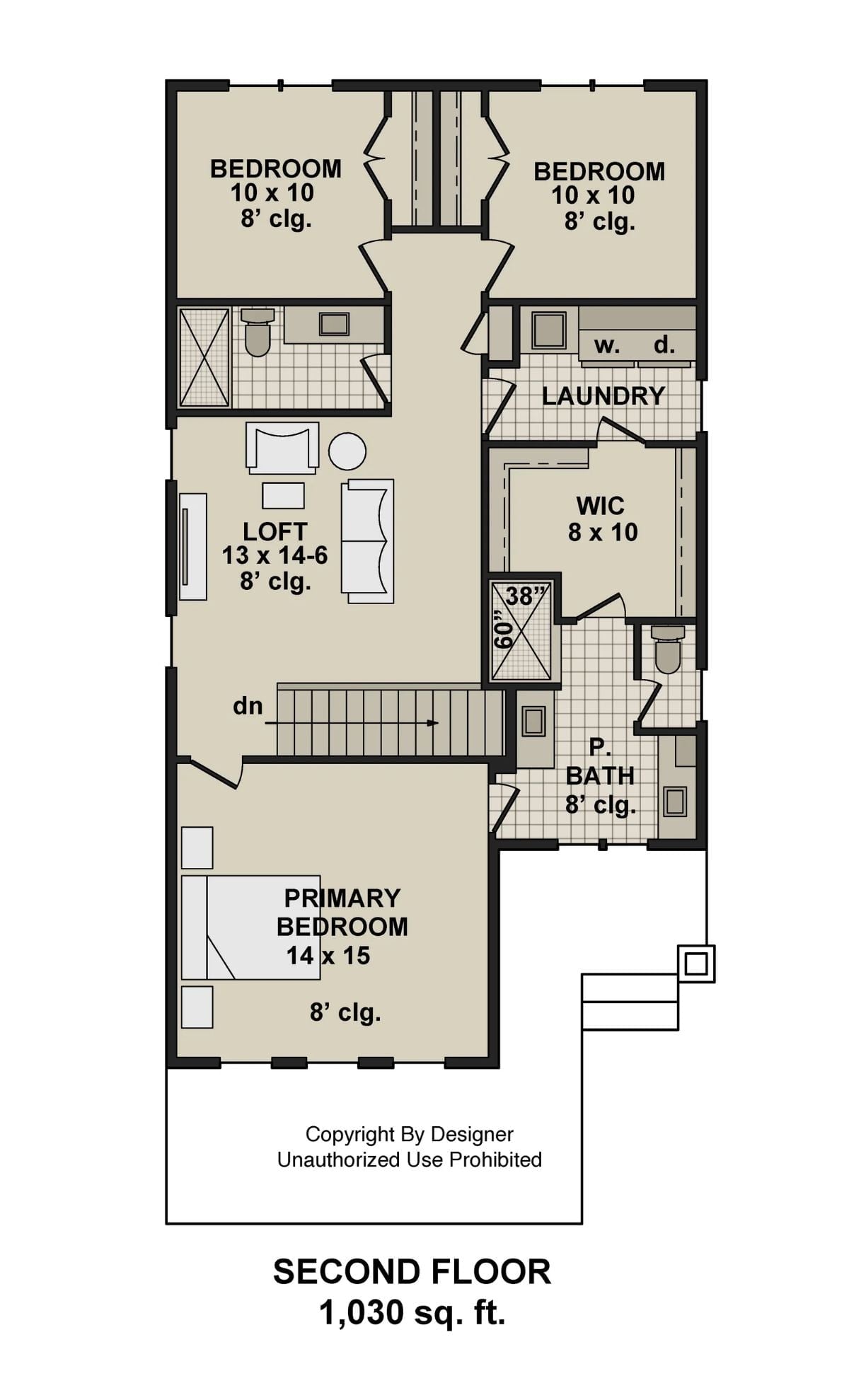 Floor Plan - Second Floor