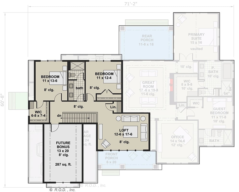 Floor Plan - Second Floor