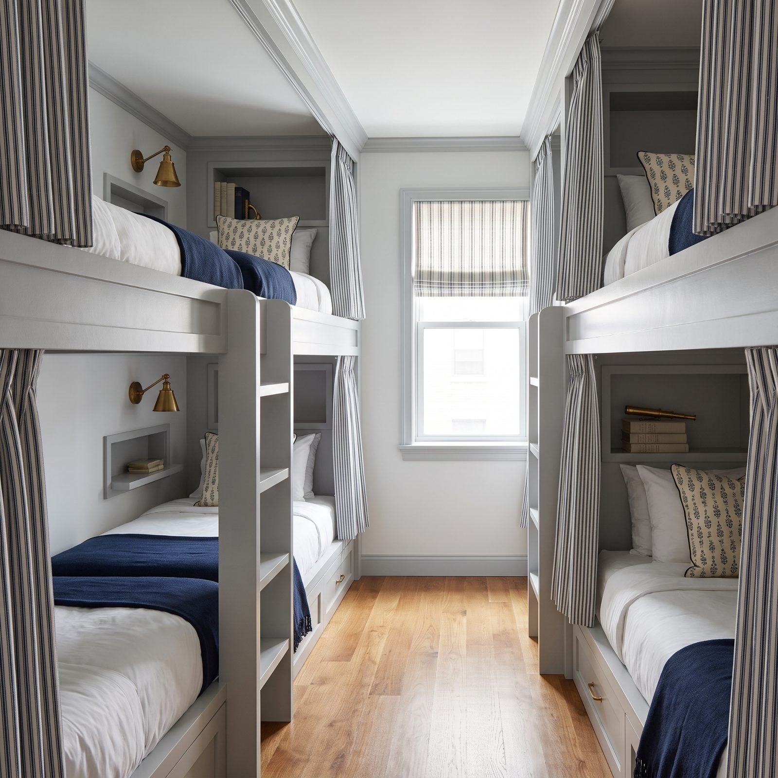 Built-In Bunk Rooms Designed for One Very Specific Family