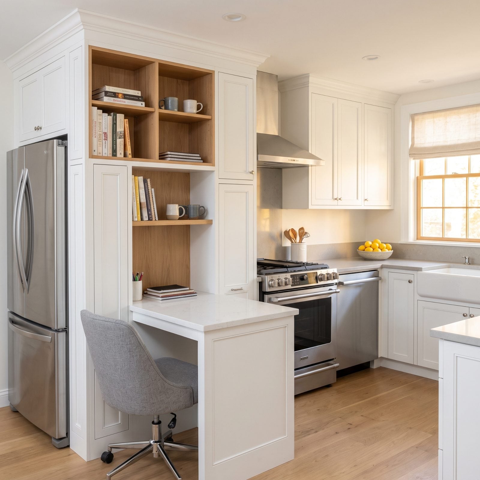 The Built-In Homework Station Hogging Prime Cabinetry