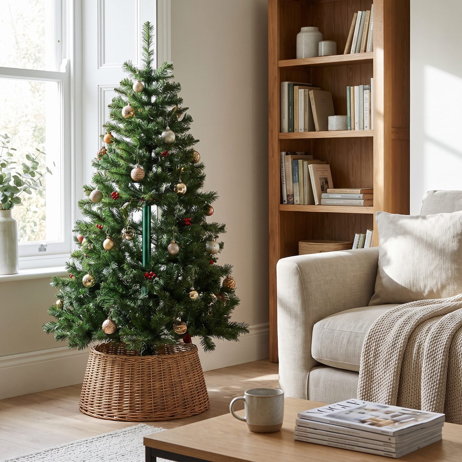 Buying a Tree With an Obviously Bare Central Pole