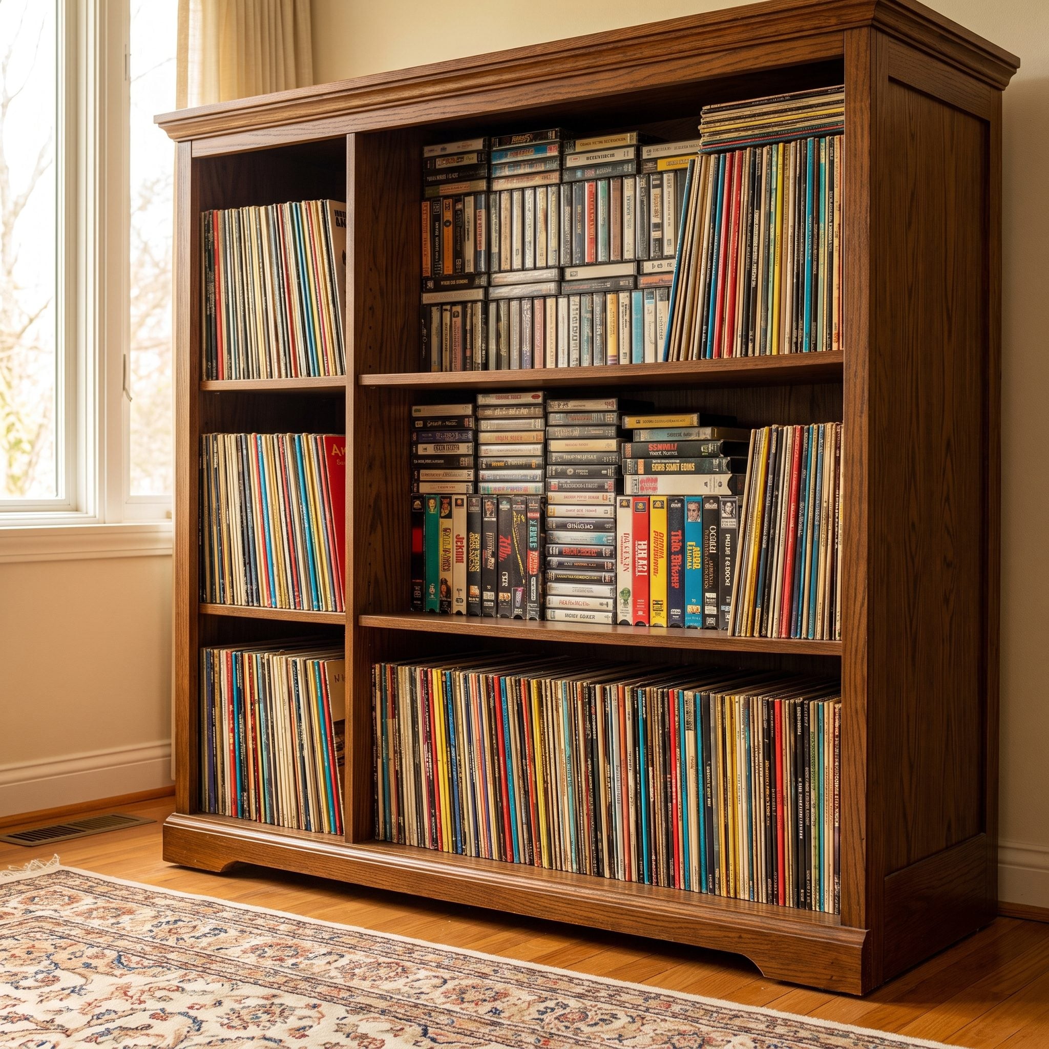 The Cabinet Full of Records, Cassettes, and VHS Tapes