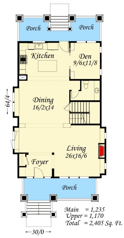 Floor Plan - Main Floor