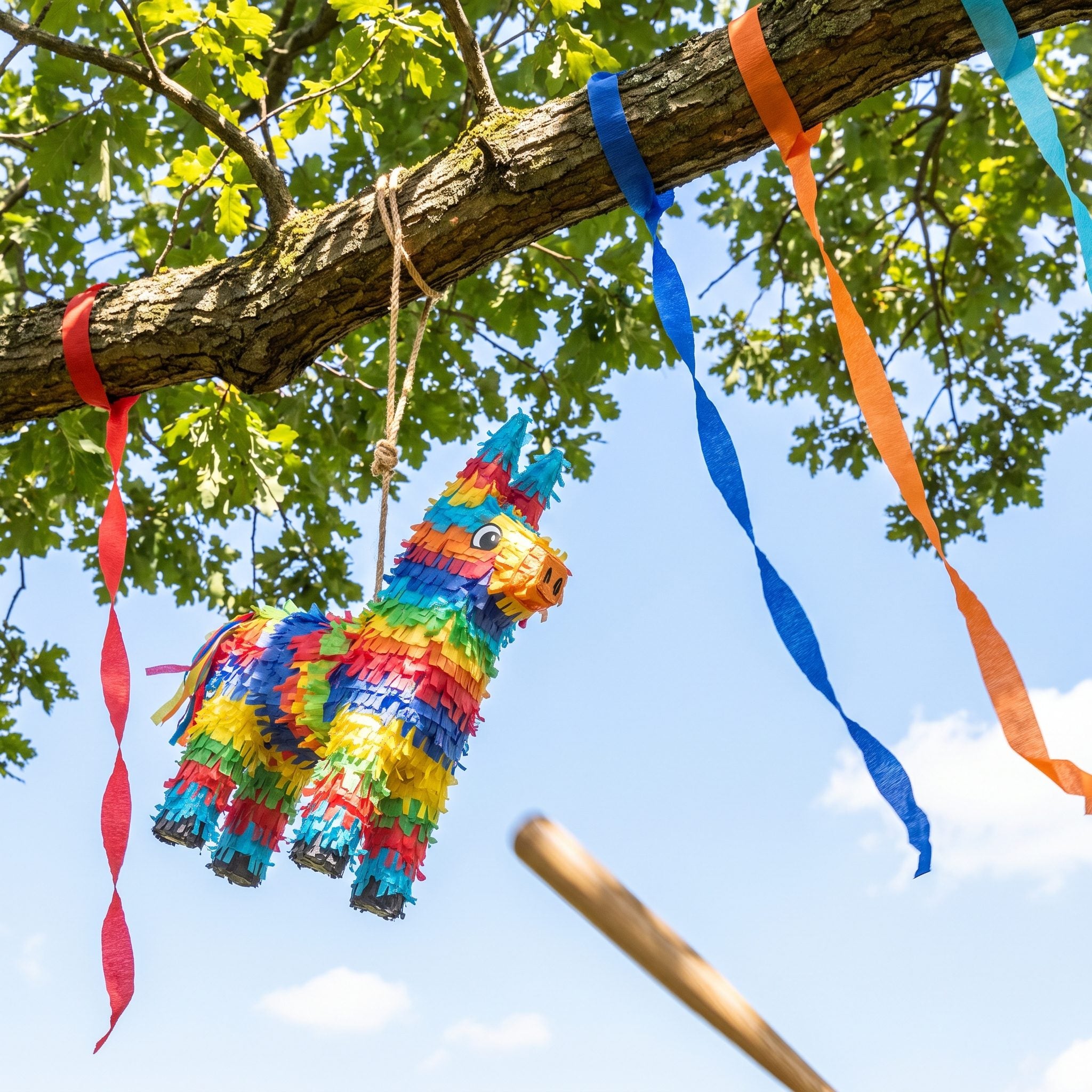 Candy-filled birthday piñata costing $10 total