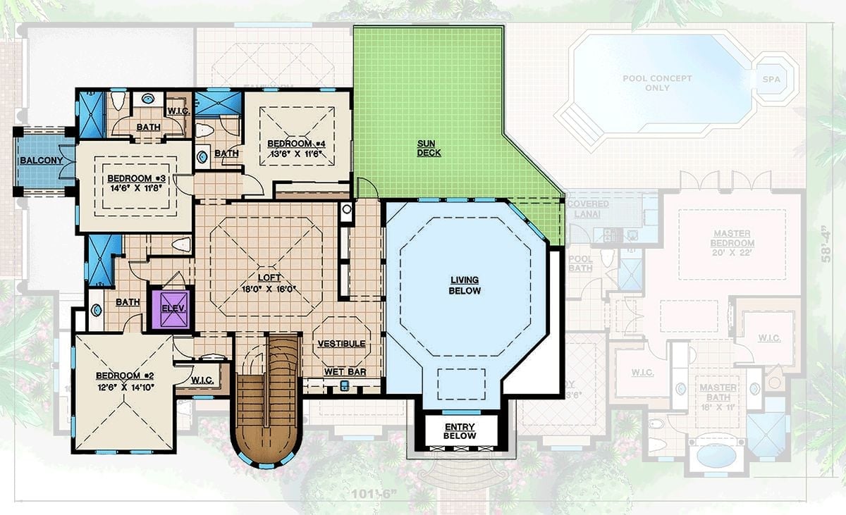 Floor Plan - Second Floor