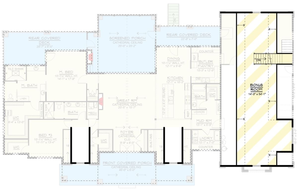 Floor Plan - Bonus Room