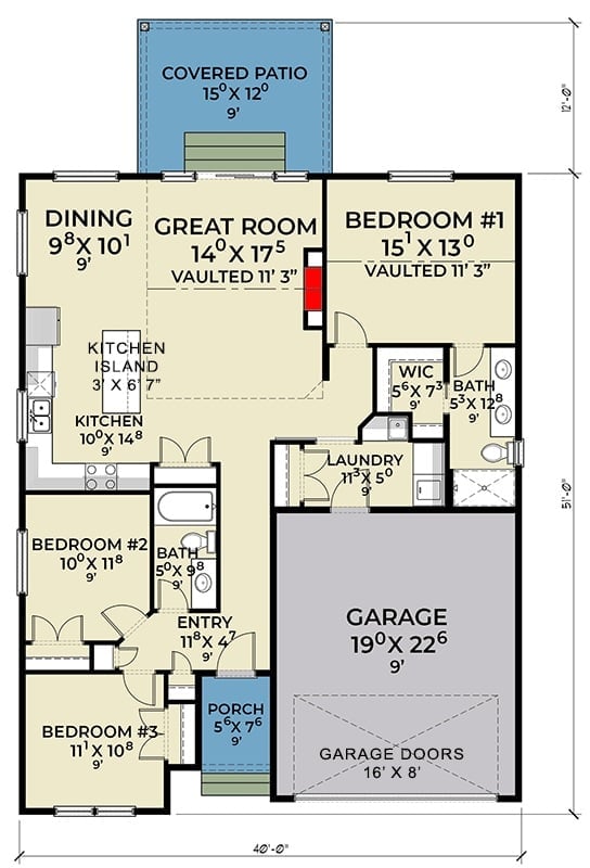 Floor Plan - Main Floor