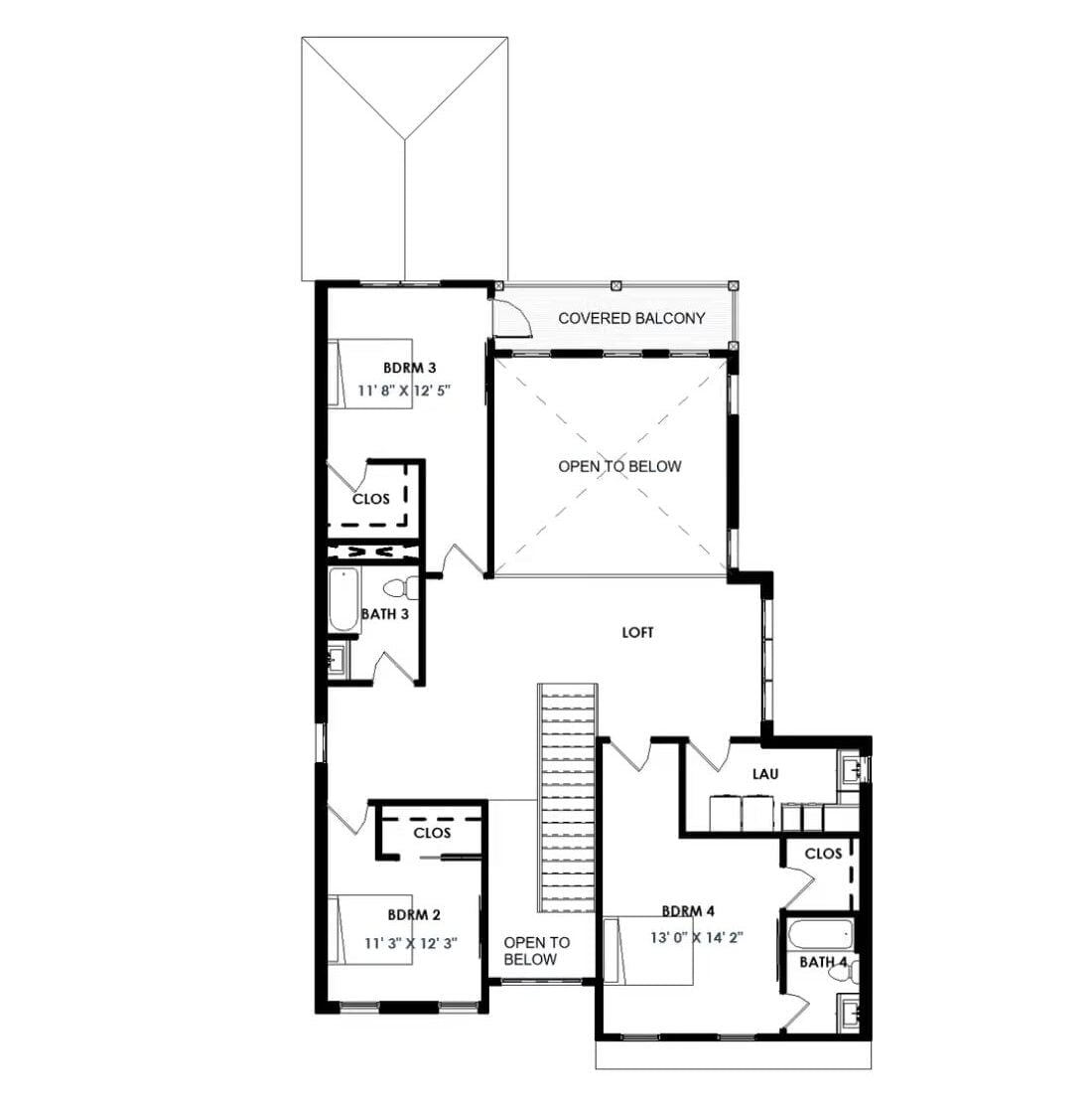 Floor Plan - Second Floor