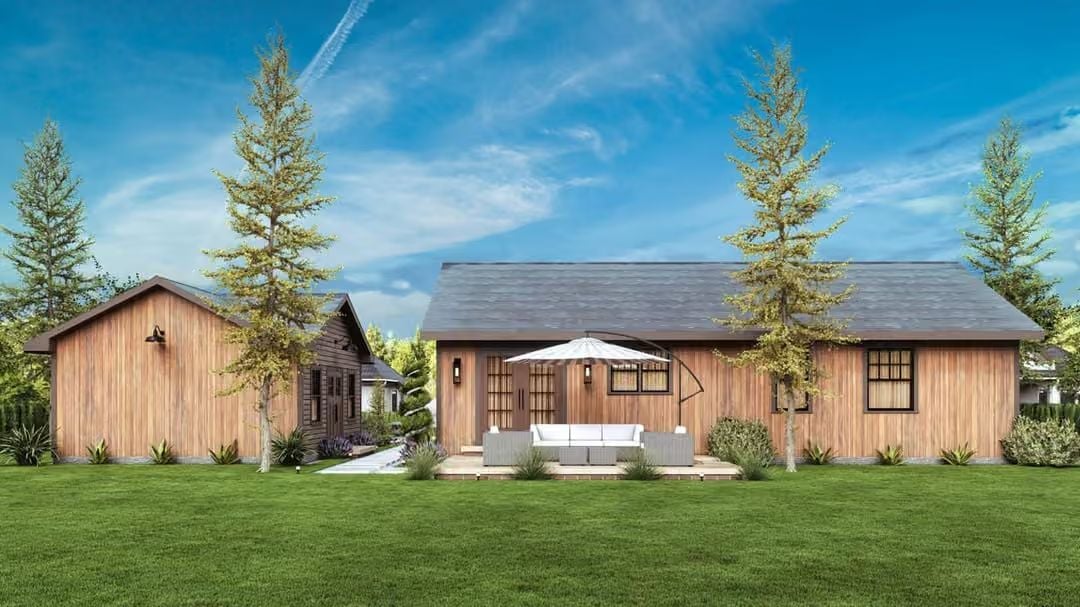 Cedar Siding, Patio Furniture, and a Workshop Out Back — Life Goals