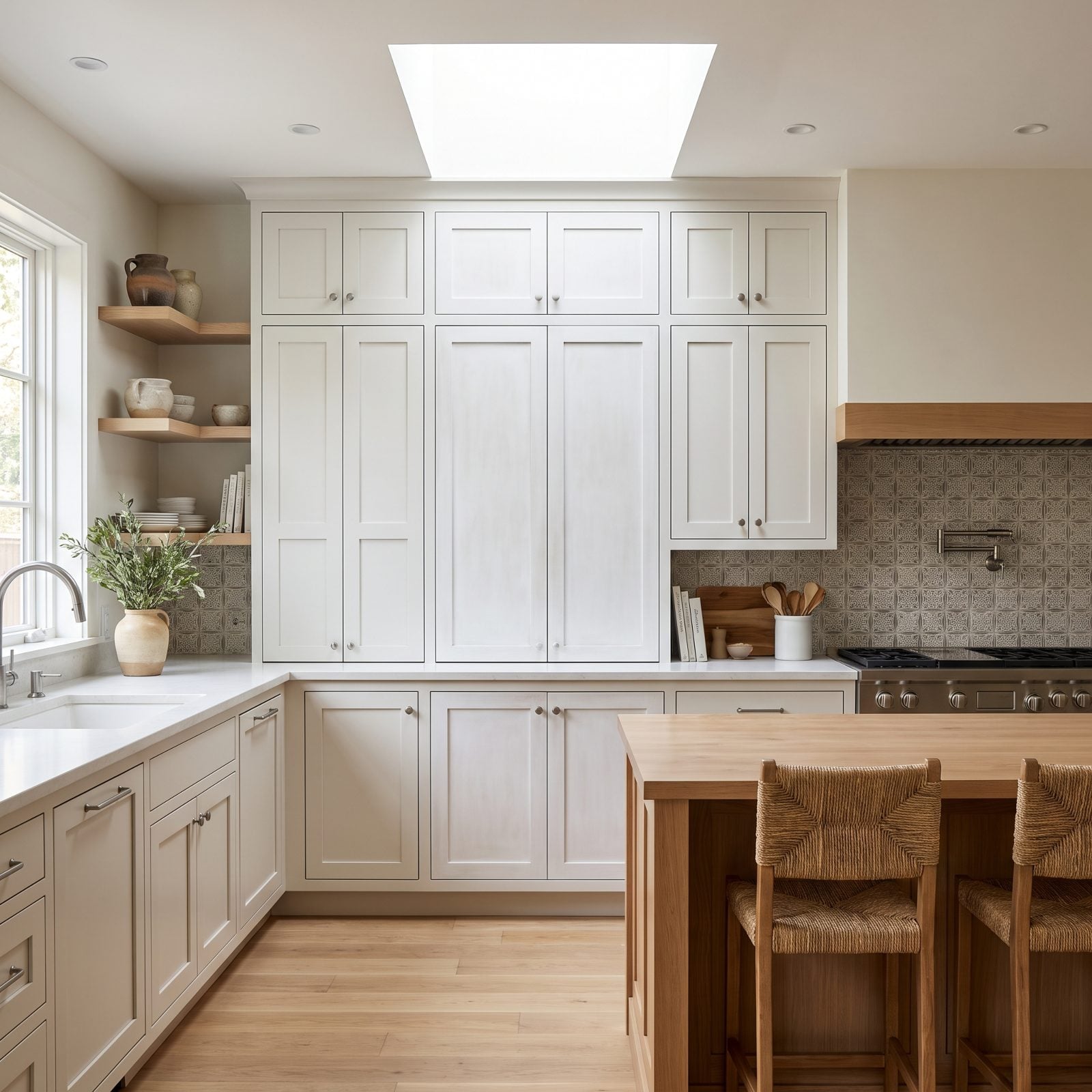 Chalky White Paint Making New Cabinets Look Unfinished