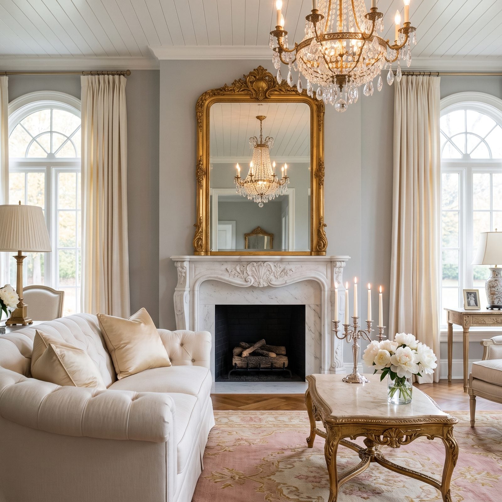The Chandelier Sliced Awkwardly in Half