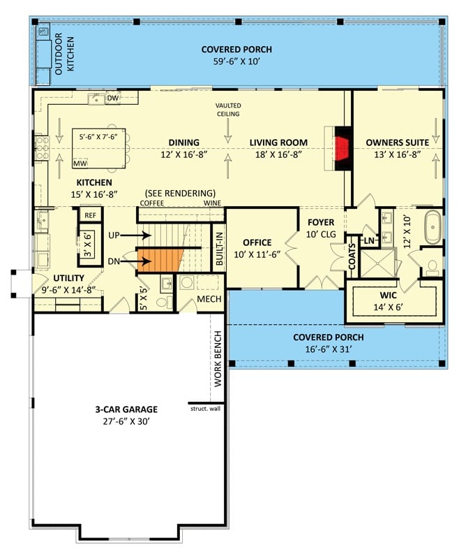 Floor Plan - Main Floor