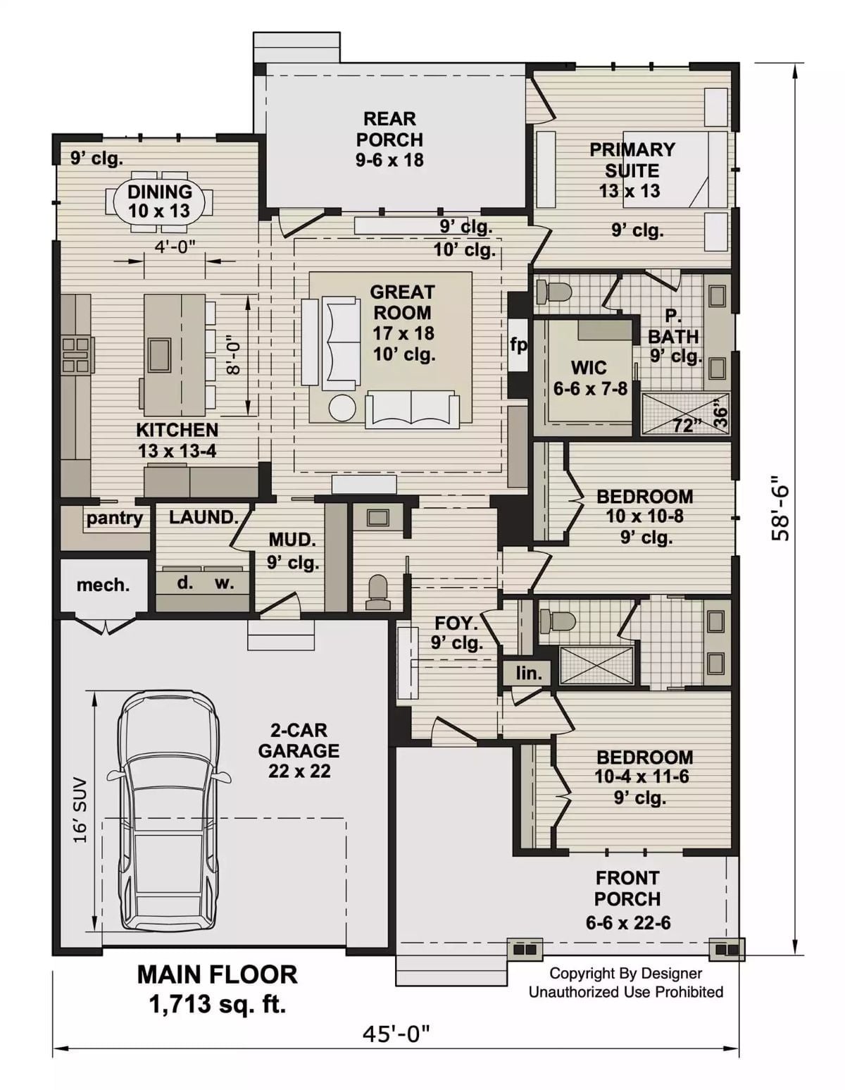Floor Plan - Main Floor