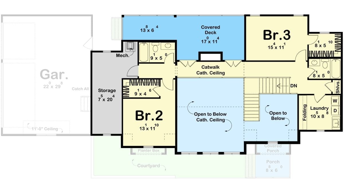 Floor Plan - Second Floor
