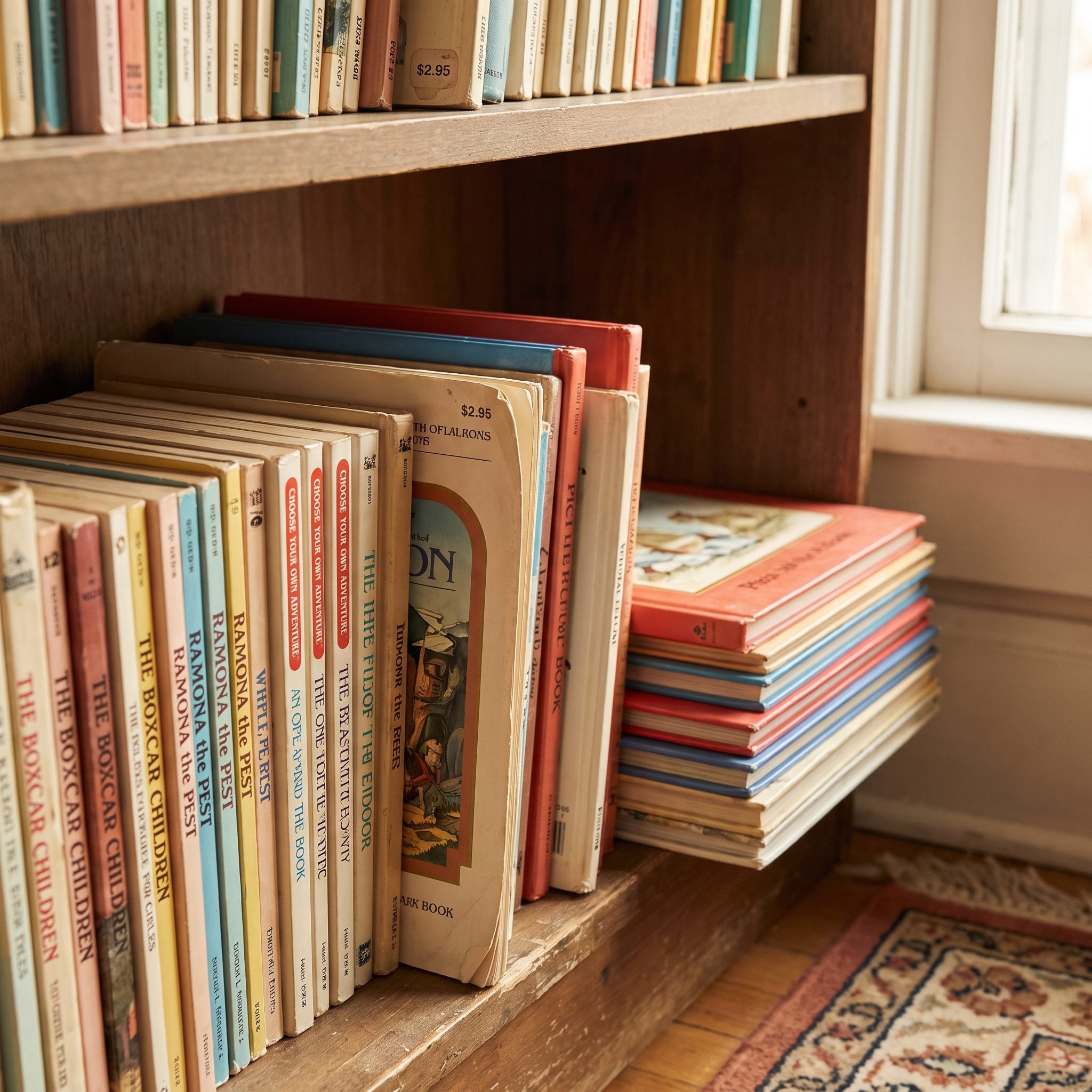 Children's Books and Paperback Series at $1.50 to $3